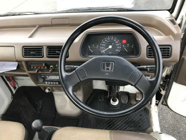 1989 Honda Acty Super Delux Classic 2WD, Mid-Engine, 5MT, Rare! kei truck for sale, stock KTD-0207