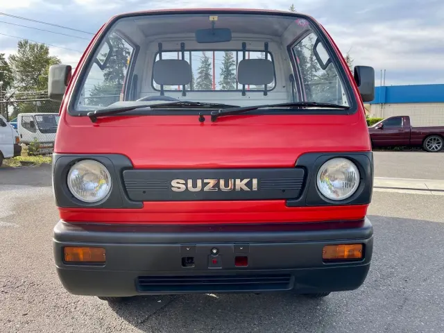 1990 Suzuki Carry Classic Fire 4WD, 2Hi-4Hi-4Lo, 4MT, Collector kei truck for sale, stock KTD-0209