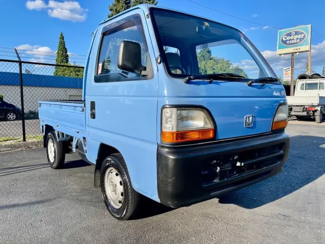 1995 Honda Acty Super Delux RealTime 4WD, Mid-Engine, 5MT, Rare! kei truck for sale, stock KTD-0244