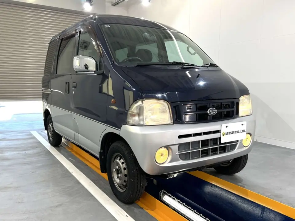 2000 Daihatsu Atrai — Blue 4WD JDM Vans, photo 1 of 37