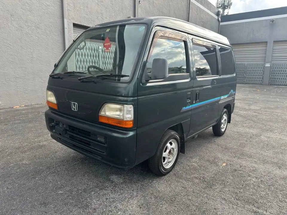 1995 Honda Acty Street Racoon — Green Kei Vans, photo 1 of 16