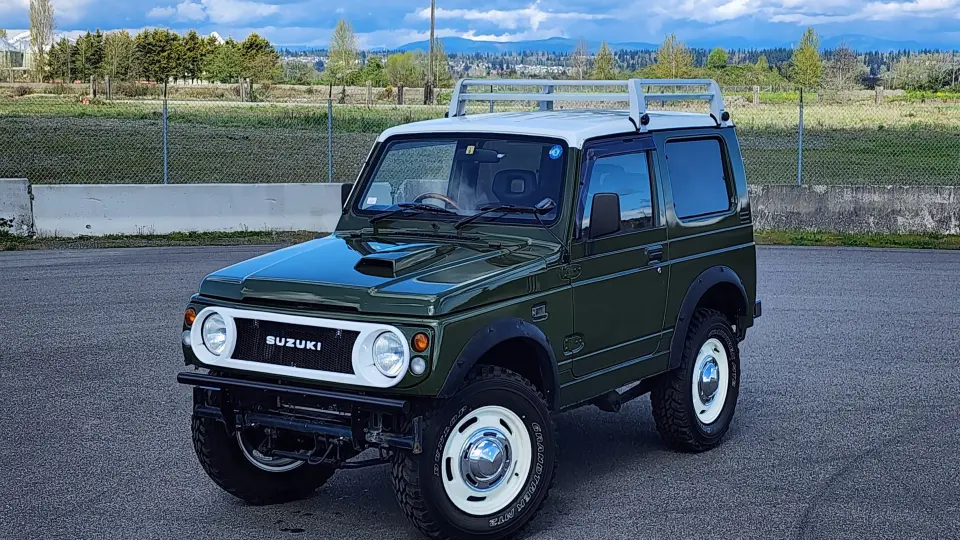 1995 Suzuki Jimny — Green 4WD Kei 4x4 & Jimny, photo 1 of 32