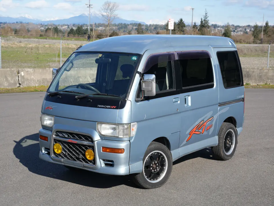 1998 Daihatsu Atrai — Blue 4WD Kei Vans, photo 1 of 25
