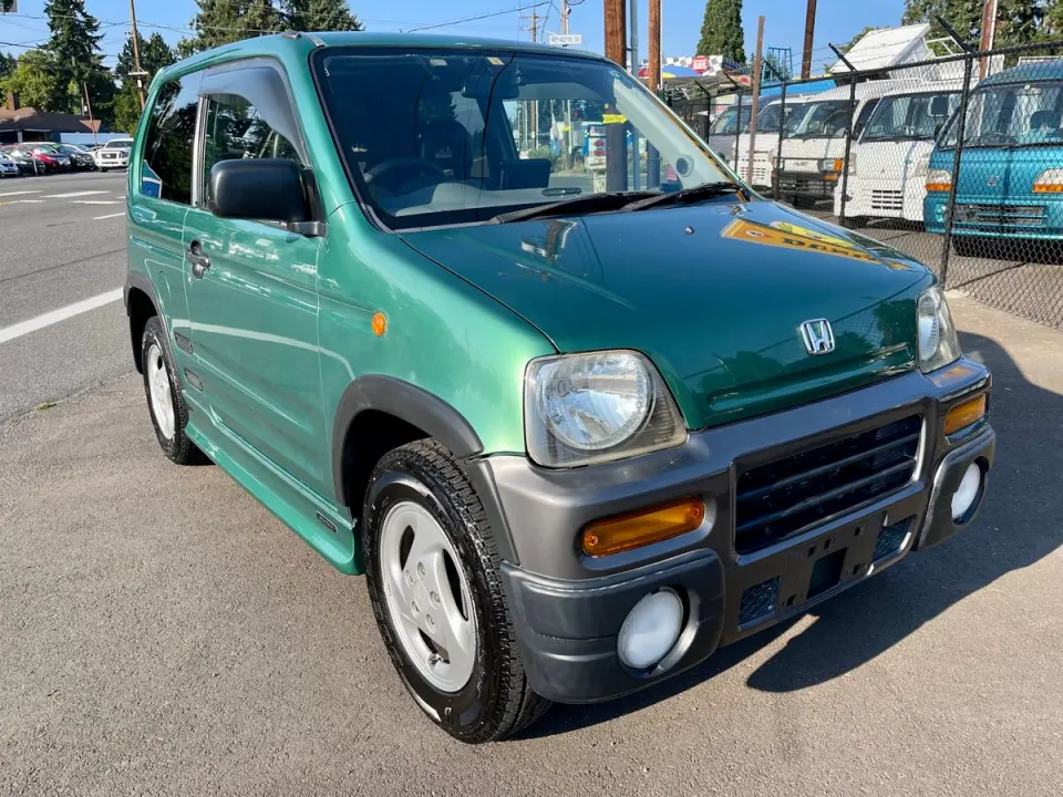 2000 Honda Z UM-4 Turbo AWD, Mid-Engine, AC, PS, PW, PL, Airbags — Green Kei Cars, photo 1 of 9