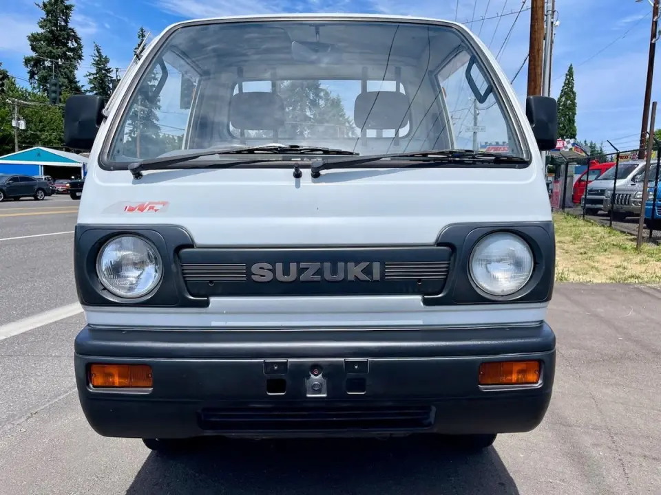 1990 Suzuki Carry Classic 4WD, 2Hi-4Hi-4Lo, 4MT, Difflock — White Kei Trucks, photo 1 of 9