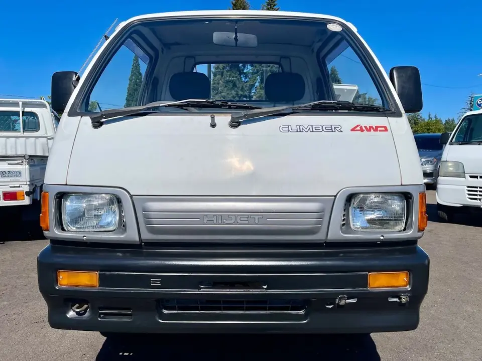 1993 Daihatsu Hi-Jet Climber 4WD, 2Hi-4Hi-4Lo, 4MT, DiffLock — White Kei Trucks, photo 1 of 9