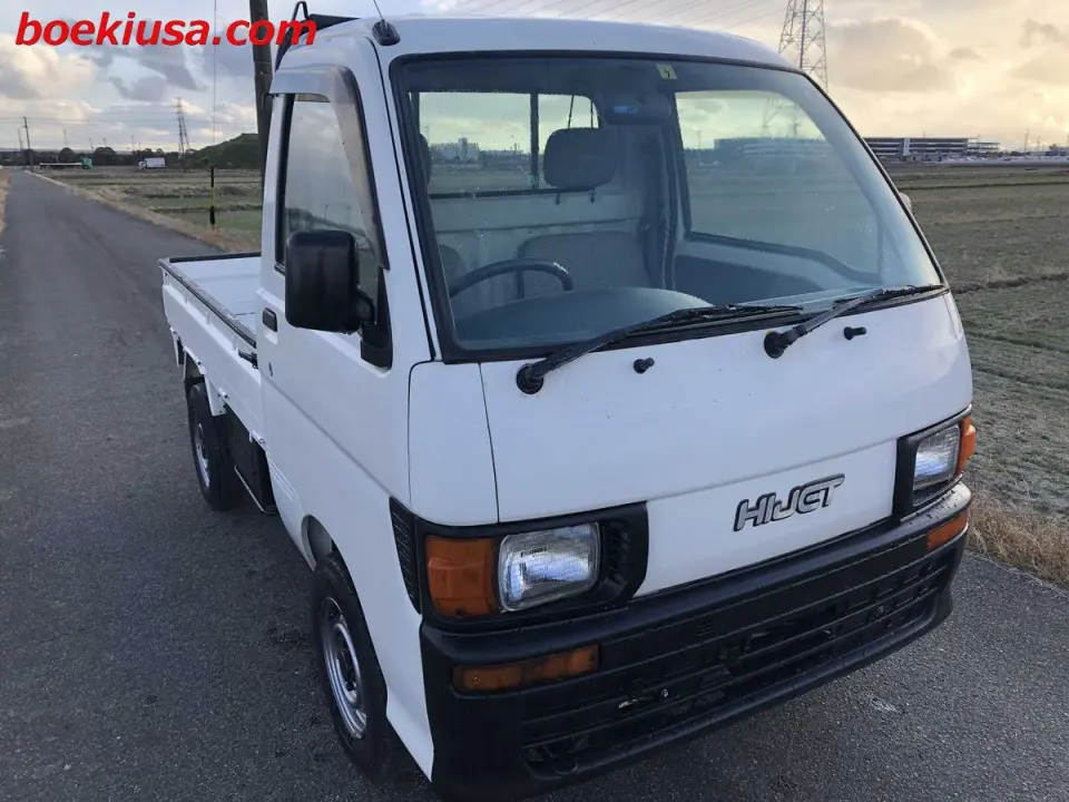 1996 Daihatsu Hijet Mini Truck, Kei Truck - Boeki USA — White 4WD Kei Trucks, photo 1 of 11