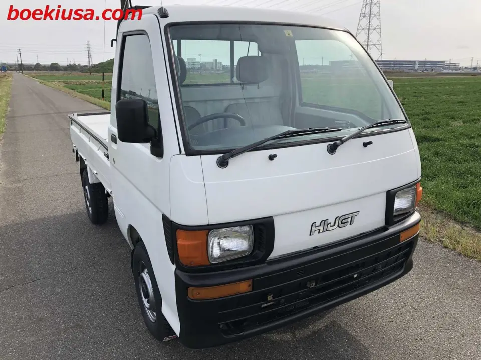 1996 Daihatsu Hijet Mini Truck, Kei Truck - Boeki USA — White 4WD Kei Trucks, photo 1 of 11