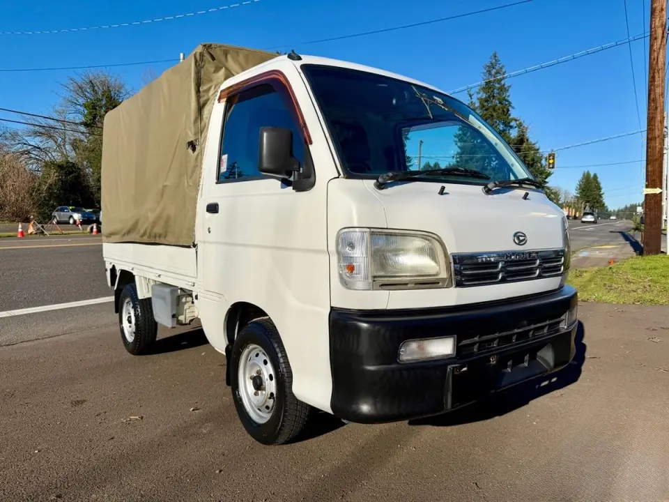 1999 Daihatsu Hi-Jet Canopy EFI DLI 2WD, 5MT, Next Gen — Sophia White Kei Trucks, photo 1 of 9