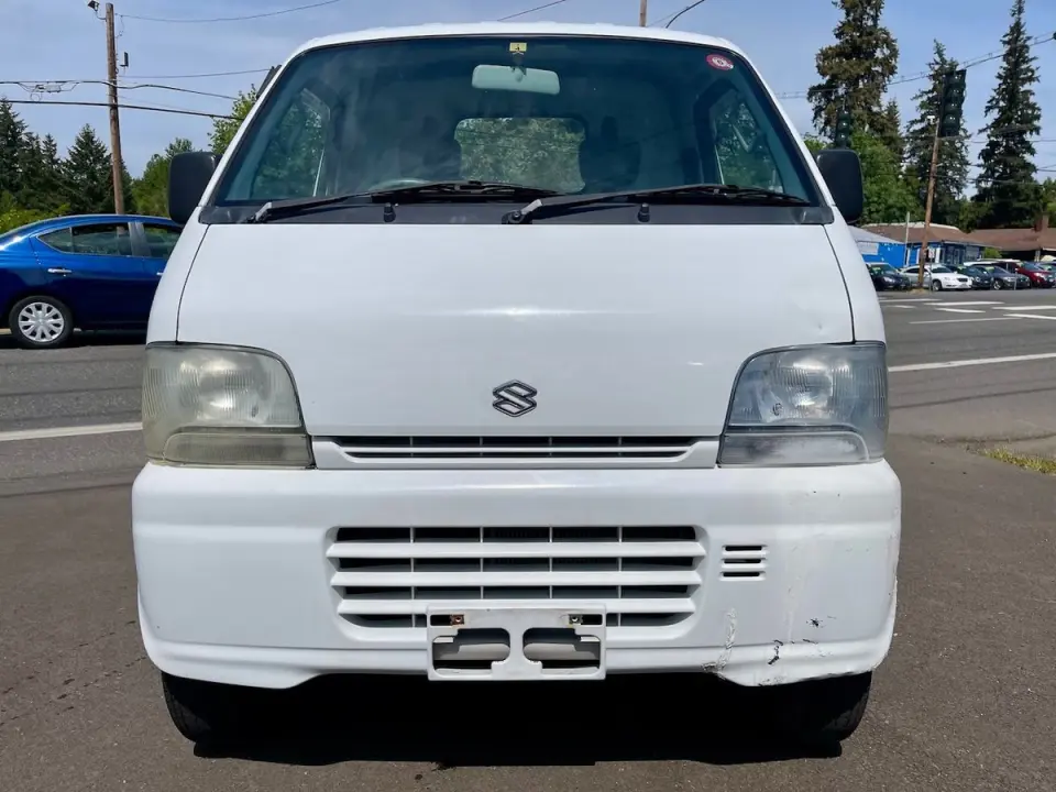 1999 Suzuki Carry EFI 4WD, 2Hi-4Hi-4Lo, 5MT, Difflock, Rare! — White Kei Trucks, photo 1 of 9
