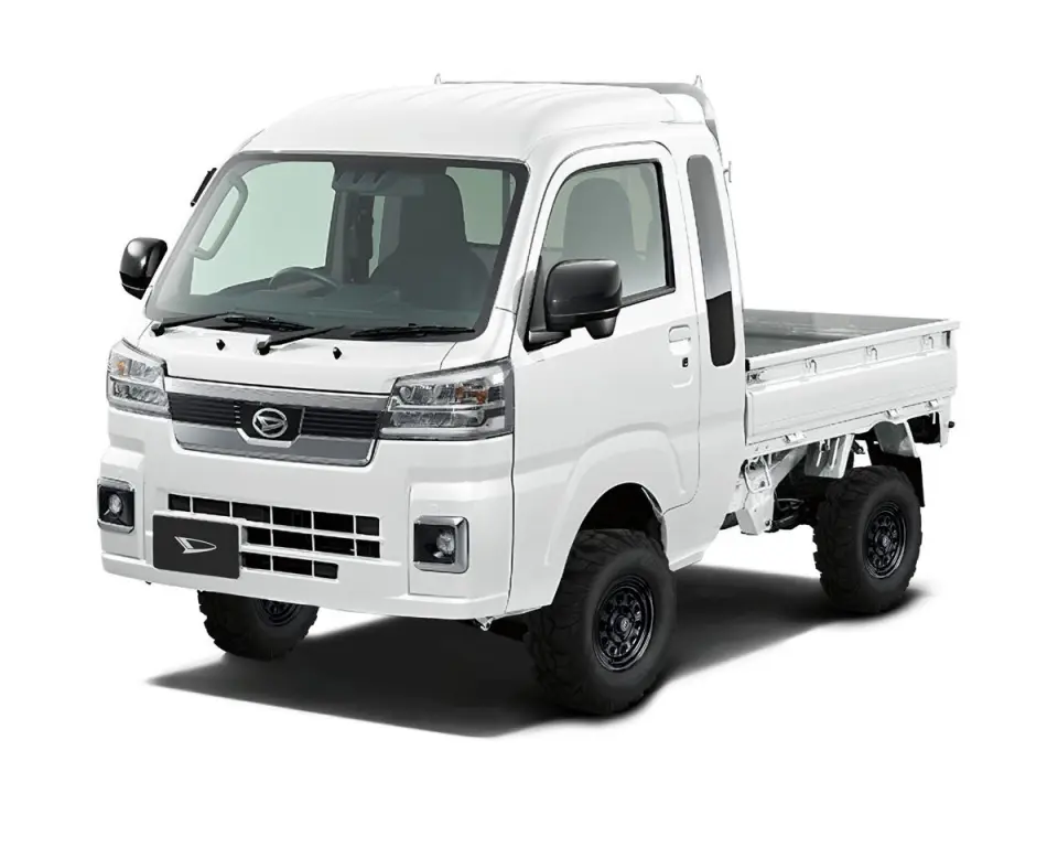 Daihatsu Hijet Jumbo Auto (White) — White 4WD Kei Trucks, photo 1 of 11