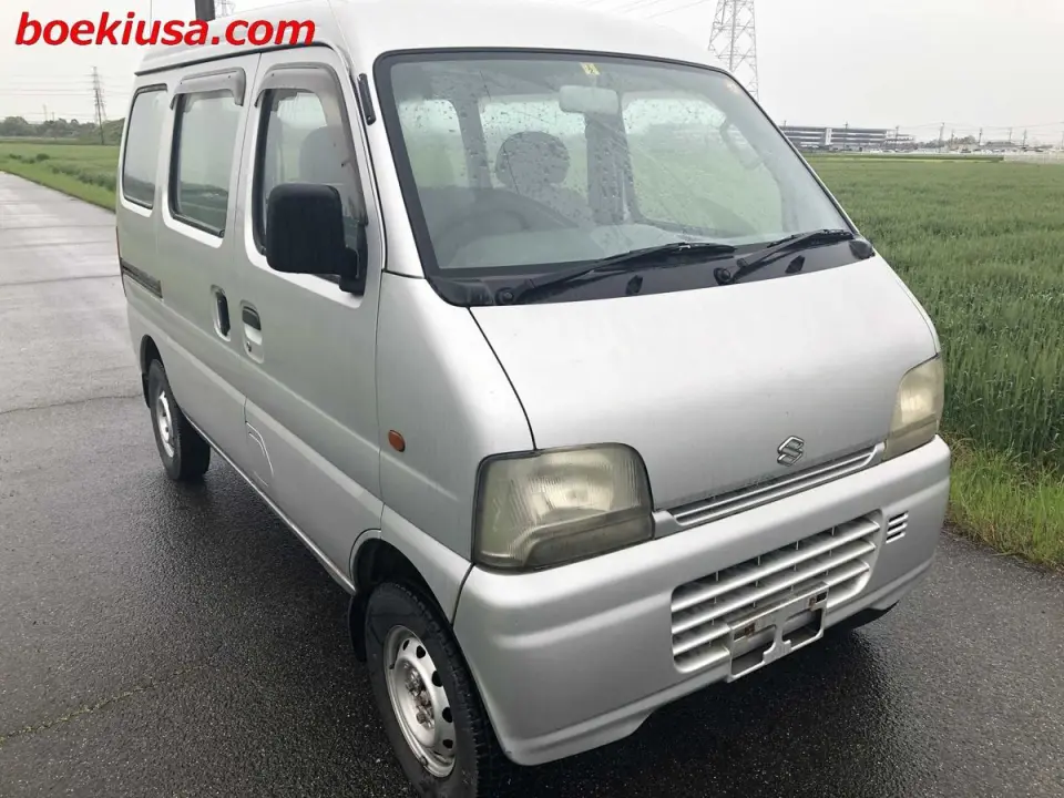 1999 Suzuki Every Van — Silver 4WD Kei Vans, photo 1 of 11