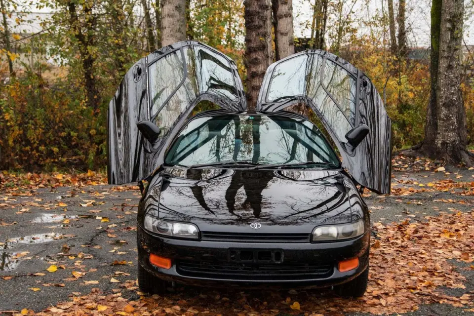 1991 Toyota Sera Gullwing Livesound Edition FWD, AC, Auto — Black JDM Sedans & Sports, photo 1 of 9