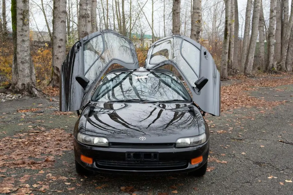 1994 Toyota Sera Gullwing FWD, AC, Auto, Extremely Rare — Black JDM Sedans & Sports, photo 1 of 9