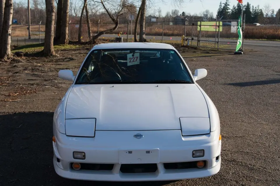 1997 Nissan S13 180SX Type R SR20DET, RWD, 5MT, Airbag, Mint! — Super White JDM Sedans & Sports, photo 1 of 9