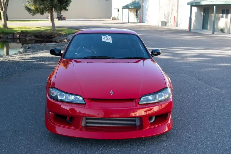 1999 Nissan Silvia Spec R SR20 Turbo RWD, PW, PL, PS, 6MT — Red JDM Sedans & Sports, photo 1 of 9