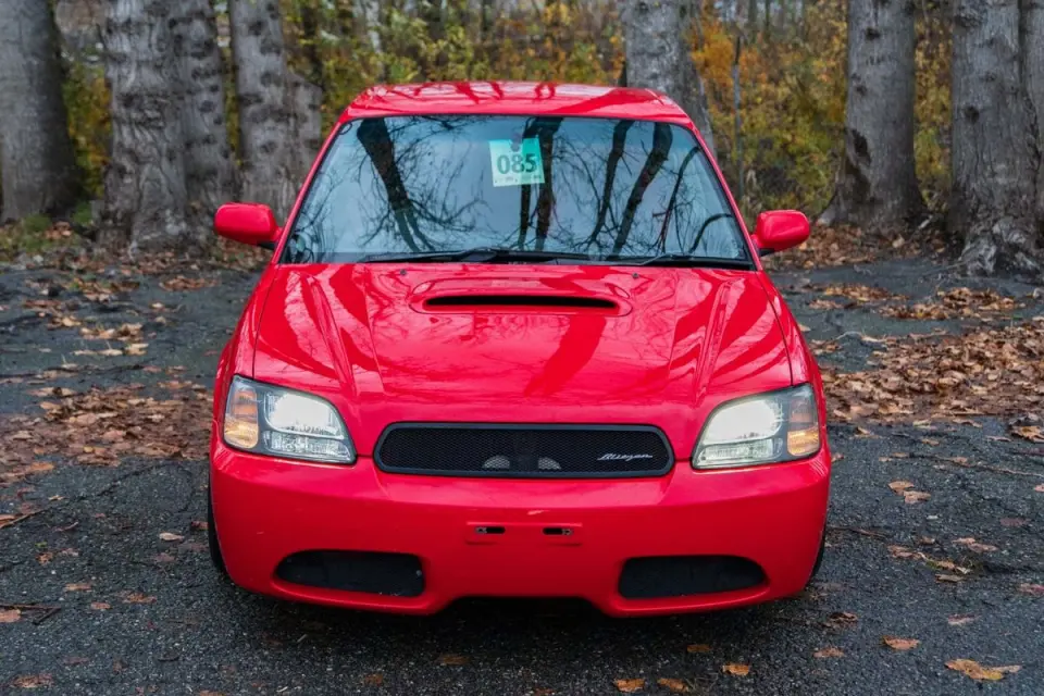 2000 Subaru Legacy B4 Blitzen Twin Turbo Intercooled 4WD, 5MT — Premium Red JDM Sedans & Sports, photo 1 of 9