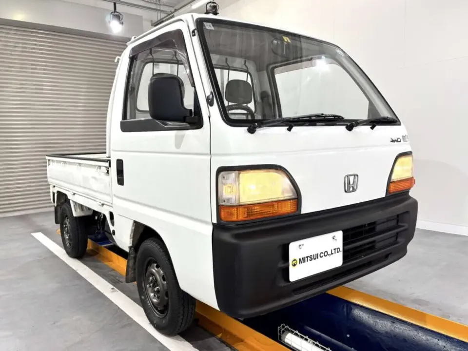 1994 Honda Acty Truck — White 4WD Kei Trucks, photo 1 of 25