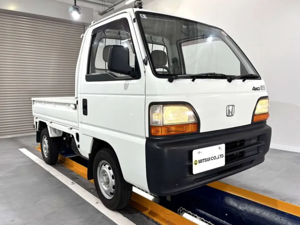 1994 Honda Acty Truck — White 4WD Kei Trucks, photo 1 of 25