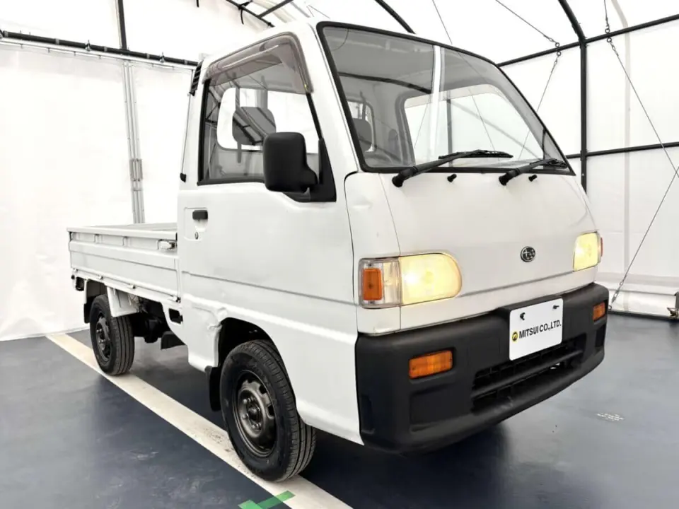 1994 Subaru Sambar Truck — White 2WD Kei Trucks, photo 1 of 24