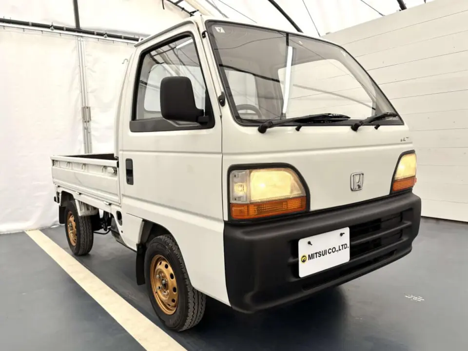1995 Honda Acty Truck — White 2WD Kei Trucks, photo 1 of 23