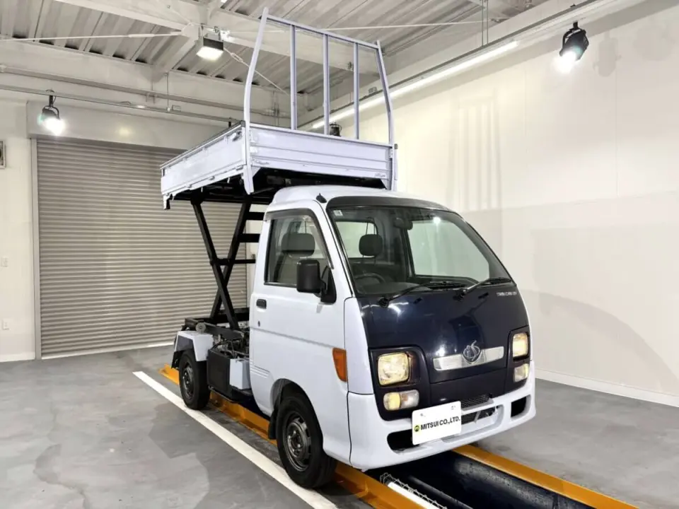 1997 Daihatsu Hijet Dump — Purple 2WD Kei Trucks, photo 1 of 40