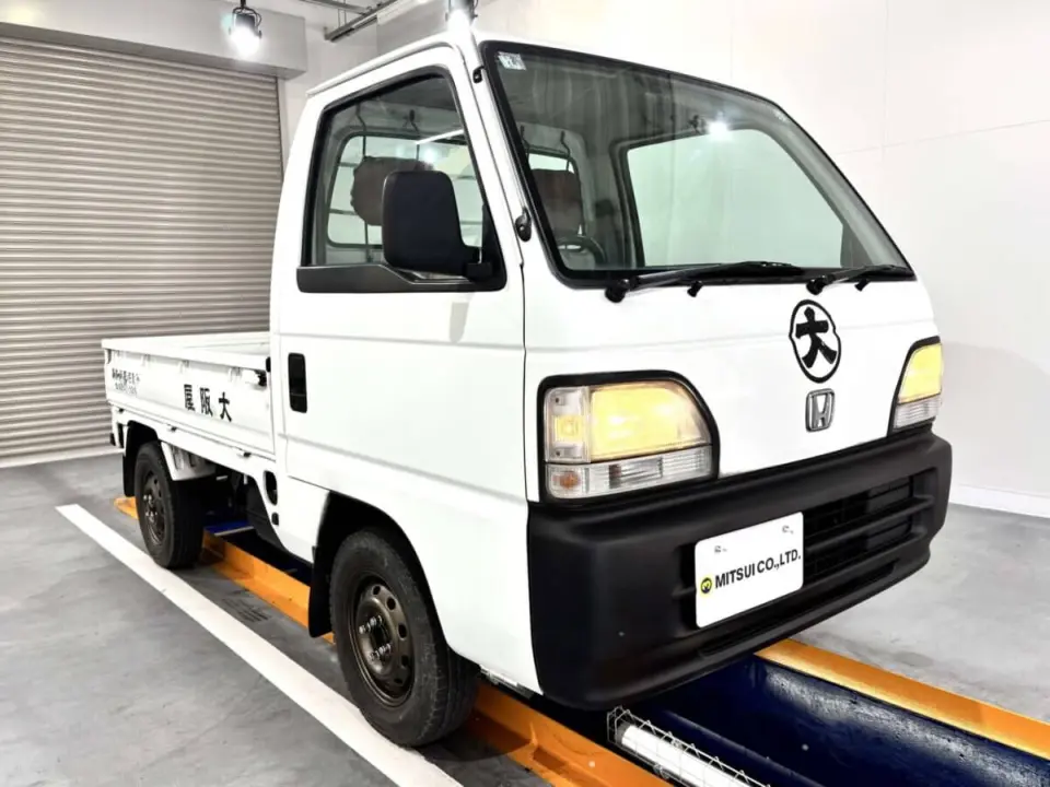 1998 Honda Acty Truck — White 2WD Kei Trucks, photo 1 of 24