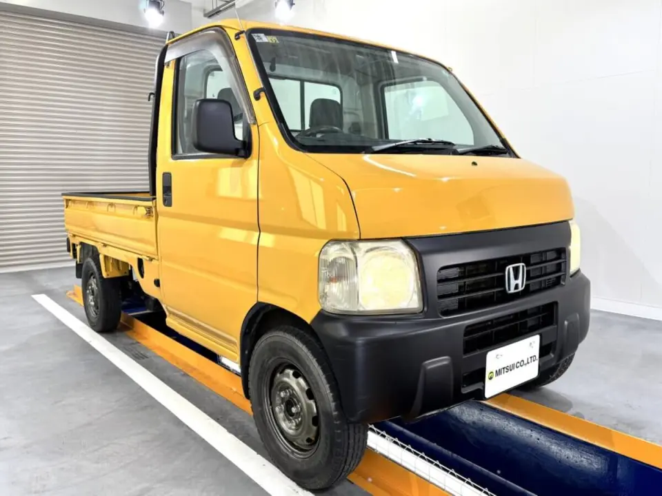 1999 Honda Acty Truck — Yellow 2WD Kei Trucks, photo 1 of 26