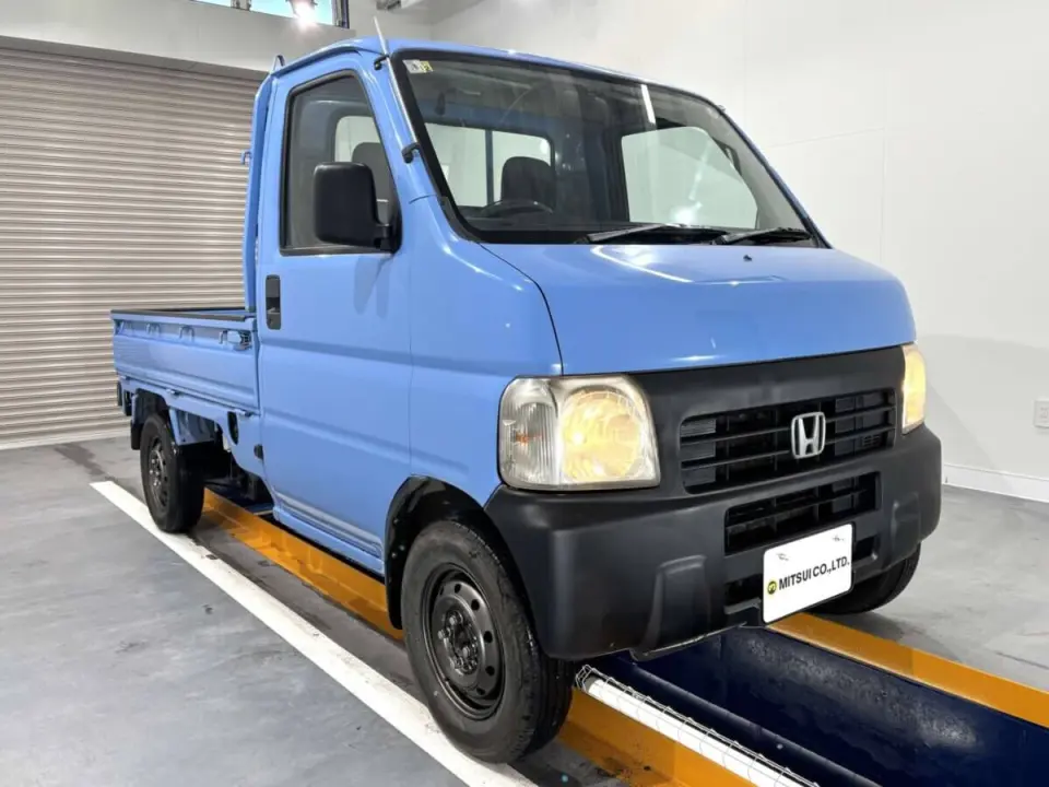 1999 Honda Acty Truck — Blue 4WD Kei Trucks, photo 1 of 27