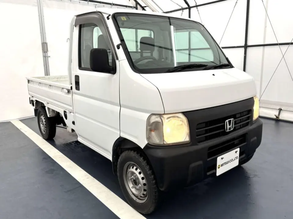 1999 Honda Acty Truck — White 4WD Kei Trucks, photo 1 of 28