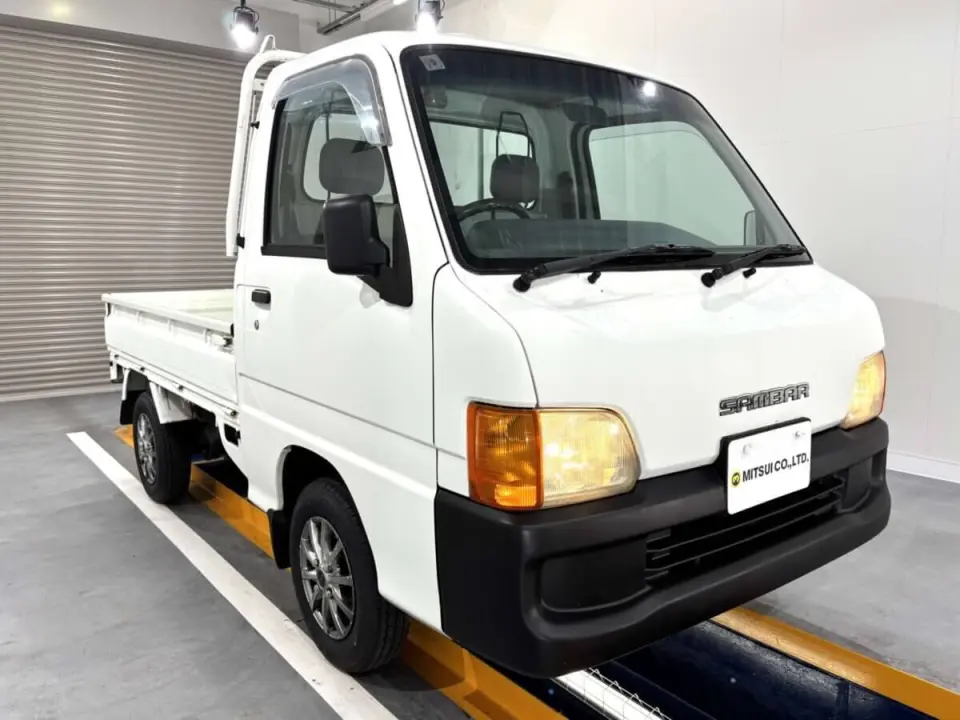 1999 Subaru Sambar Truck — White 2WD Kei Trucks, photo 1 of 26