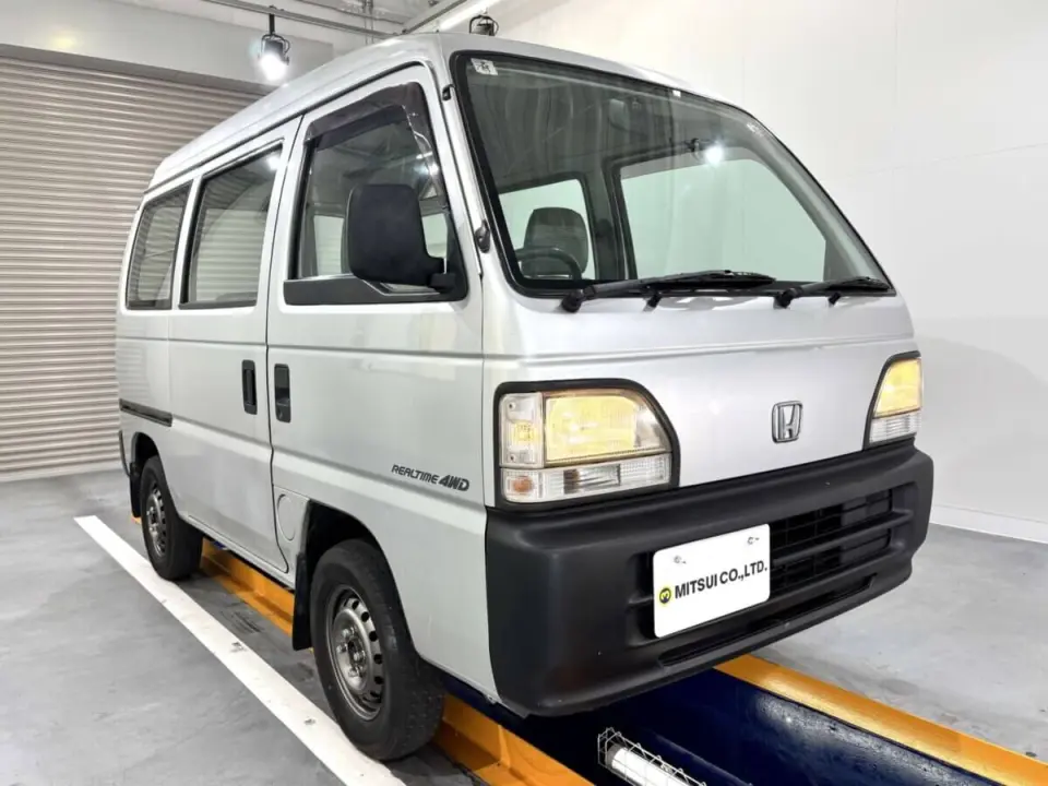 1996 Honda Acty Van — Silver 4WD JDM Vans, photo 1 of 33